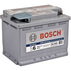 Аккумулятор Bosch S5 AGM 005 560 901 068 (S6)
