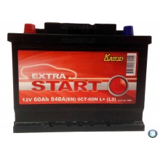 Аккумулятор Extra Start 60 а/ч 6СТ 60 L