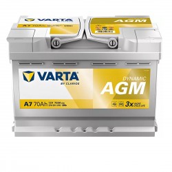 Аккумулятор автомобильный Varta 70 ah AGM E39 Start-Stop