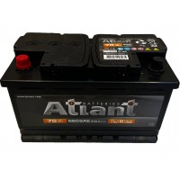 Аккумулятор автомобильный ATLANT BLACK 75L