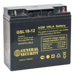 Аккумулятор для ИБП General Security 18-12