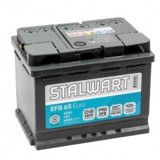 Аккумулятор автомобильный STALWART EFB 65R