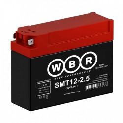 Аккумулятор мото WBR SMT12-2,5 YTX4B-BS AGM