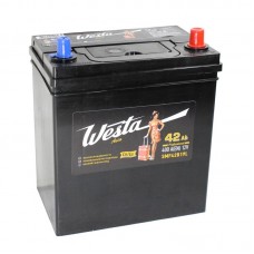 Аккумулятор автомобильный WESTA BLACK Asia B19 42L