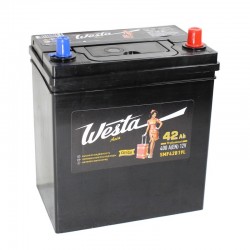 Аккумулятор WESTA BLACK Asia B19 42L