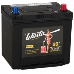 Аккумулятор WESTA BLACK Asia D23 65R
