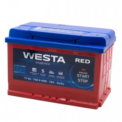 Аккумулятор WESTA EFB L3 77R
