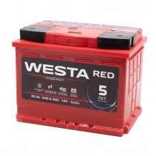 Автомобильный аккумулятор WESTA RED Premium L2 60L