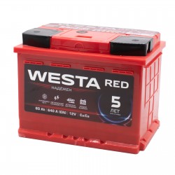 Аккумулятор WESTA RED Premium LB2 60R